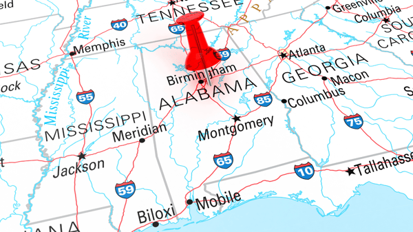 Alabama location Alabama location
