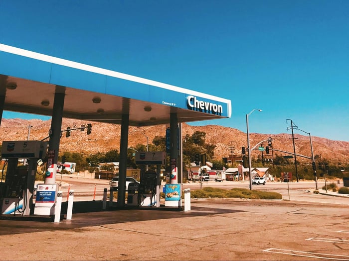 fuel station