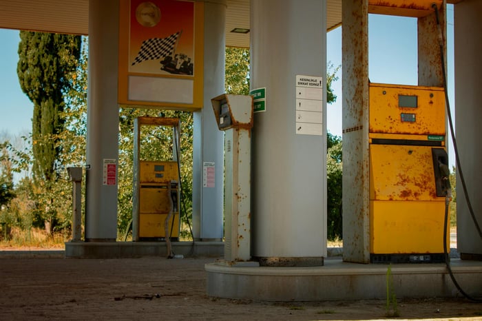 fuel station